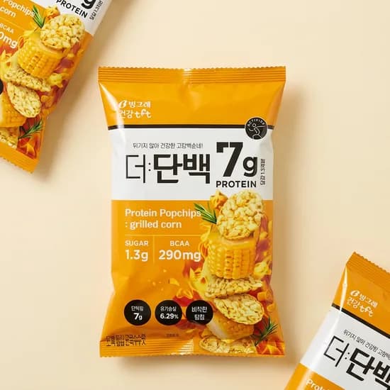 더단백 팝칩 군옥수수맛 44g 12개