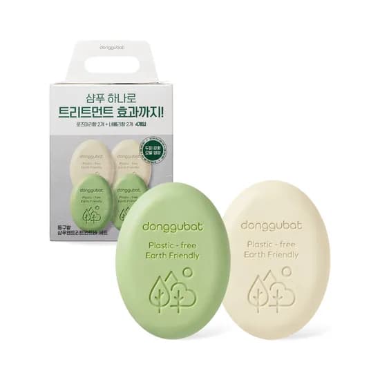 동구밭 샴푸 앤 트리트먼트바 세트, 로즈마리향 100g 2개 + 네롤리향 100g 2개, 4개