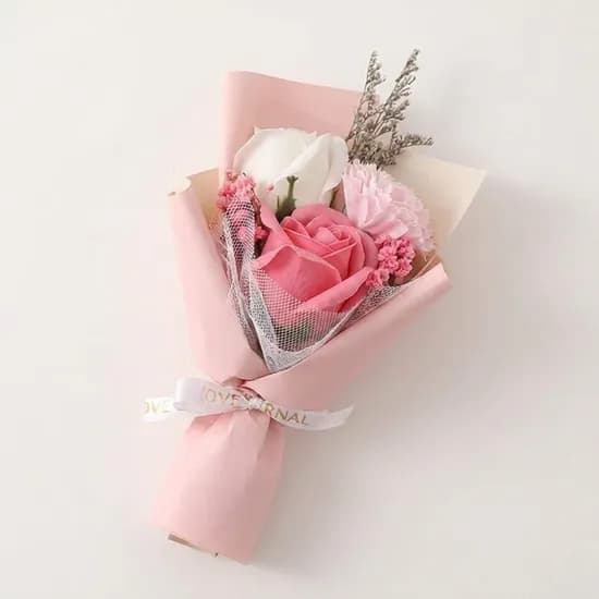 3송이 비누꽃, 퍼플, 1개