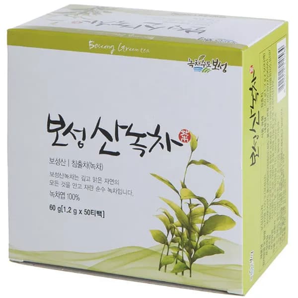 대한다업 보성산녹차 티백 1.2g 50개입