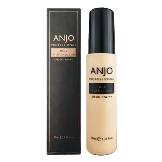 앙쥬 프로페셔널 블랙 스네일 파운데이션 21호 70ml 1개