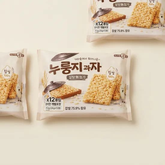 누룽지과자 무가당 312g 5개
