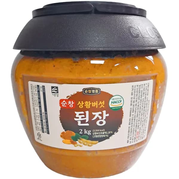 기픈샘 순창 상황버섯 된장 2kg 1개 9,700원