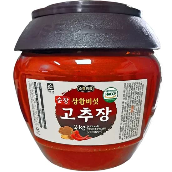 기픈샘 순창 상황버섯 고추장, 2kg, 1개