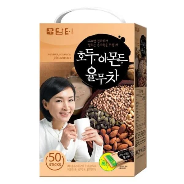 담터 호두 아몬드 율무차 18g 50개 2개