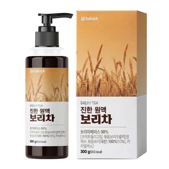 솔리치 진한 원액 보리차, 300ml, 1개