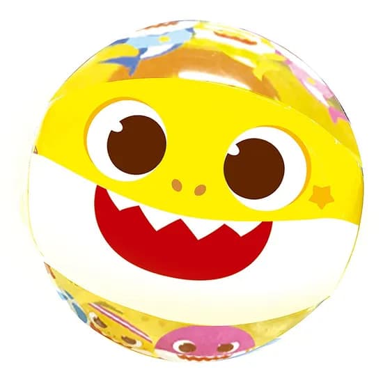 아기상어 비치볼, 혼합, 40cm, 1개