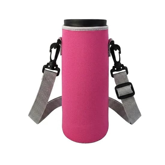 펠트 보틀 물병가방, 핑크, 550ml, 1개