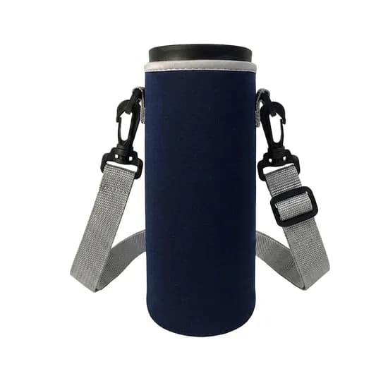 펠트 보틀 물병가방, 네이비, 550ml, 1개