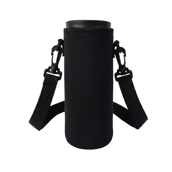 펠트 무지 텀블러 보틀 물병가방, 블랙, 550ml, 1개