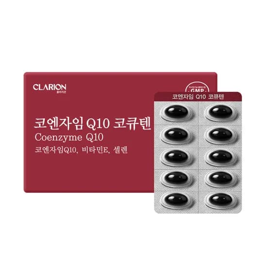 클라리온 코엔자임 Q10 코큐텐 혈압건강 30정 1개
