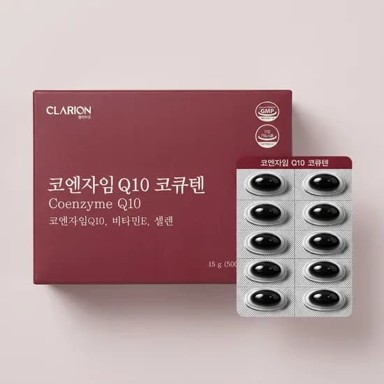 클라리온 코엔자임 Q10 코큐텐 혈압건강 30정 6개