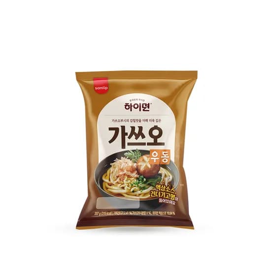 삼립 하이면 가쓰오 우동 207g 10개