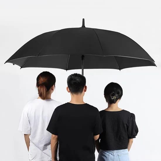 30인치 초대형 장우산, 블랙, 2개