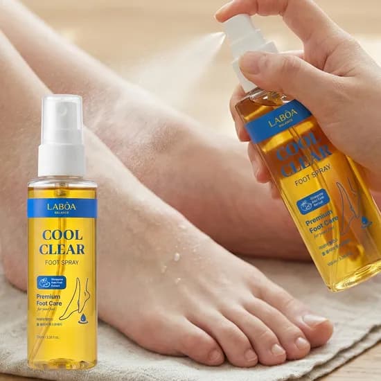라보아 쿨 클리어 풋 스프레이 100ml 1개