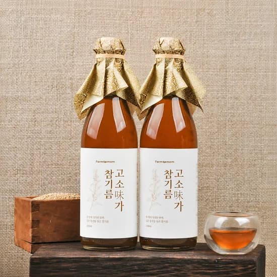 고소미가 참기름, 350ml, 2병