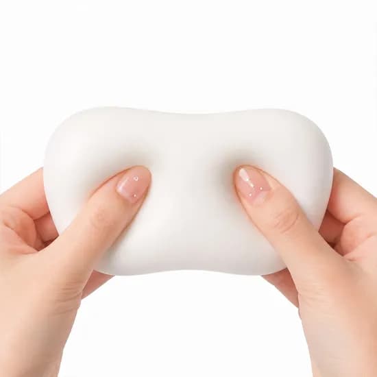 구쯔야 비누 크런치 말랑이, 화이트 비누, 90g, 1개