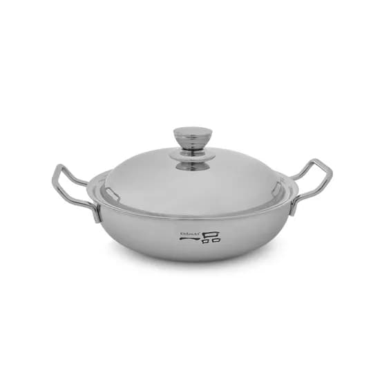 키친아트 IH 인덕션 통3중 일품 파티웍 전골 냄비 스텐 24cm 1개