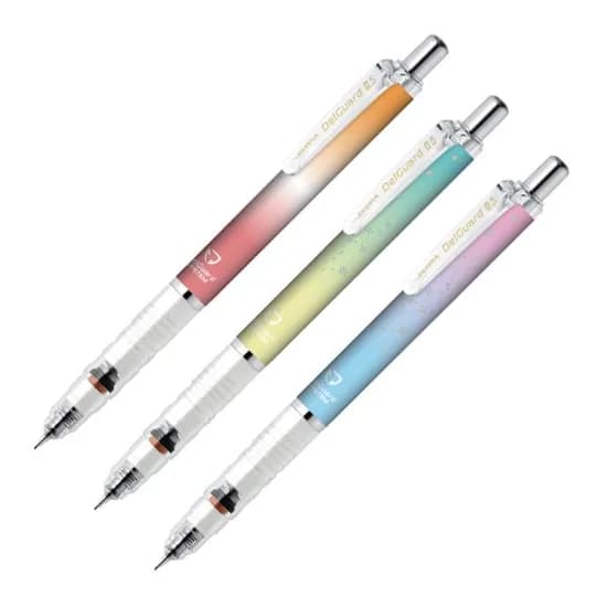 제브라 델가드 그라데이션 샤프 0.5mm, 레드, 1개
