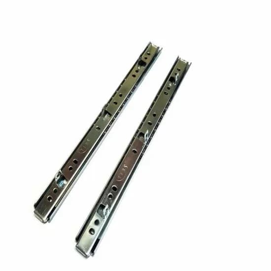 2단 날개형 서랍레일 350mm 서랍장레일교체 가구레일, 레일-2단350, 1개