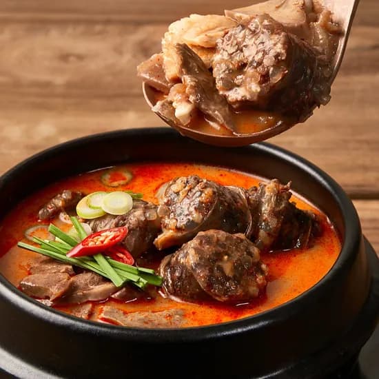 윙잇 평안 육백 얼큰순댓국, 600g, 3개