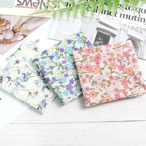 여성 손수건 벚꽃 3장1세트 1개 12,900원