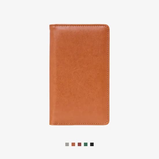 톤랜드 컴팩트 바인더, 와인브라운, 1개, 각인X
