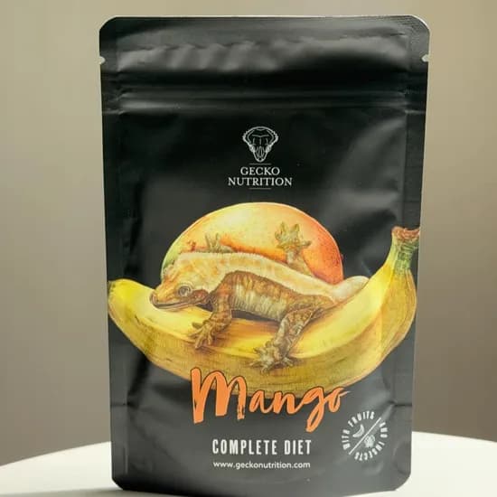 게코 뉴트리션 바나나 망고 크레스티드게코 사료 슈퍼푸드 크레 먹이 50g 1개