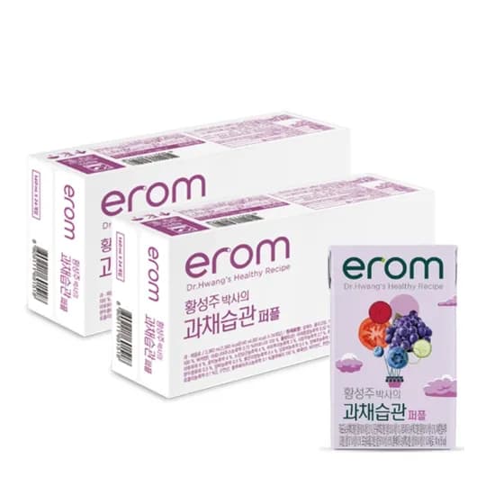 이롬 황성주 과채습관 퍼플 140ml 48개