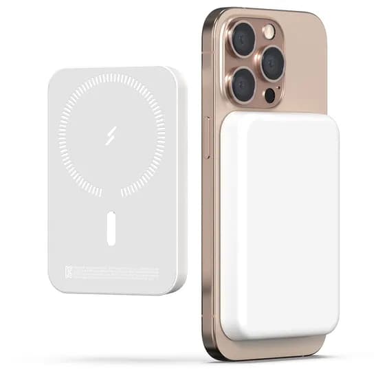 모디스 맥세이프 라이트 보조배터리, 화이트, 5000mAh, 2개