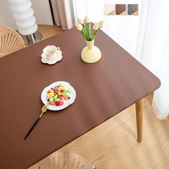 탄력 방수 방유 오염방지 식탁보 베이지 80x120cm 1개