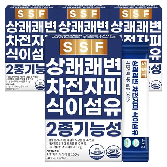순수식품 상쾌쾌변 차전자피 식이섬유, 30포, 4박스