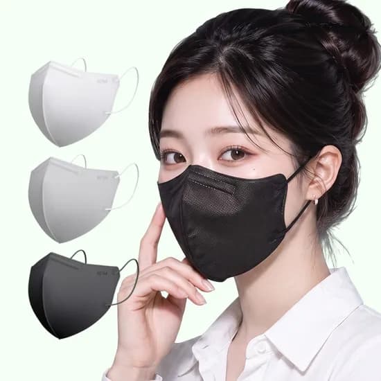 KF94 새부리형 마스크 중형 블랙 50개