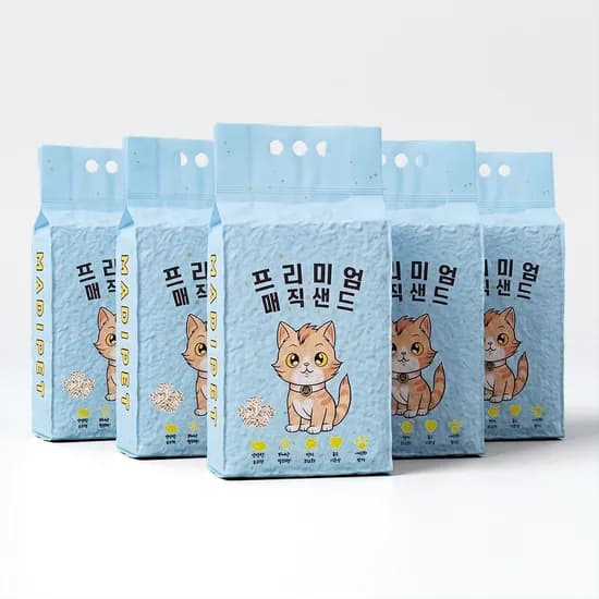 메디펫 프리미엄 두부모래, 라벤더향, 10L, 5개
