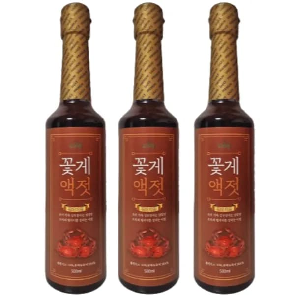 우리랑 꽃게액젓 620g 3개 28,500원