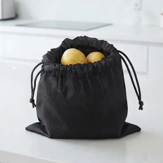 암막 감자 보관 주머니, 블랙, 1개