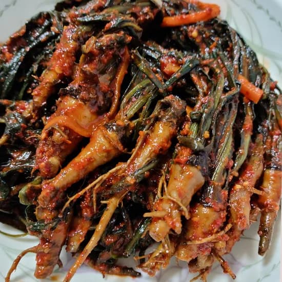 여수 3대째 전통 고들빼기김치 1kg 1개