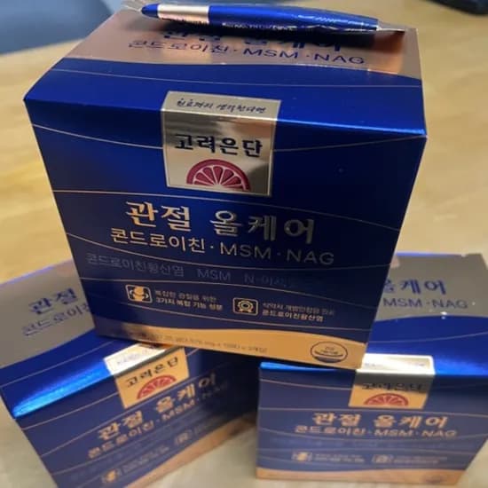고려은단 관절 올케어 콘드로이친 MSM.NAG 3,575mg 30포 2개