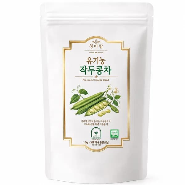 청아람 유기농 작두콩차 1.5g 30개입 1팩