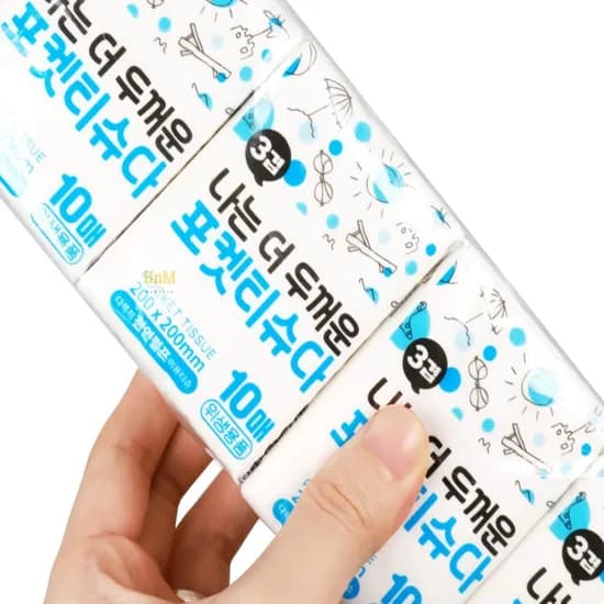 포켓티슈 1개 4,560원