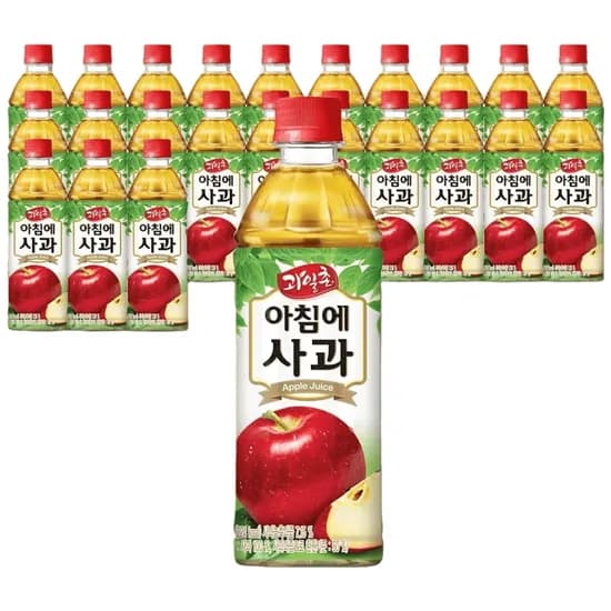해태 과일촌 아침에 사과 500ml 24개
