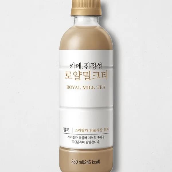 카페 진정성 로얄 밀크티 350ml 12개