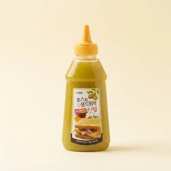 서산애 토스트&샌드위치 시럽 새콤달콤맛 480g 1개
