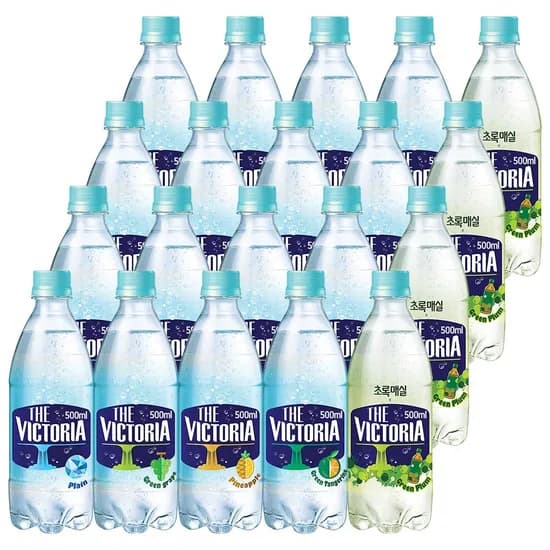 빅토리아 5가지맛, 500ml, 20개