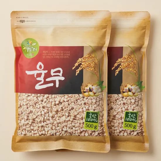 현대농산 국내산 율무 500g 2개