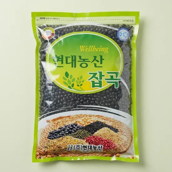 현대농산 쥐눈이콩 약콩 2kg 1개