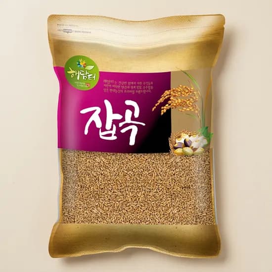 현대농산 고대 곡물 파로 엠머밀 파로밥 파로밀 5kg 1개
