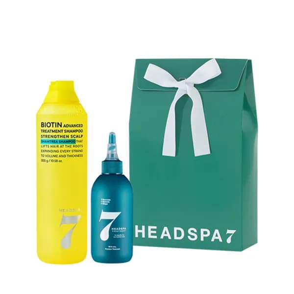 헤드스파7 선물세트2종 A세트 비오틴 300ml + 파란눈 200ml