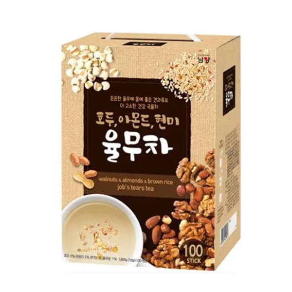남양유업 호두 아몬드 현미 율무차 18g 100개