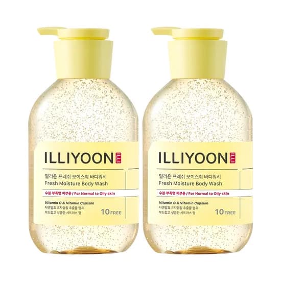 일리윤 프레쉬 모이스춰 바디워시 500ml 2개